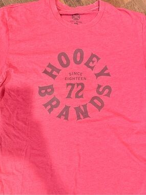 Hooey Pink Short Sleeve Graphic Tee